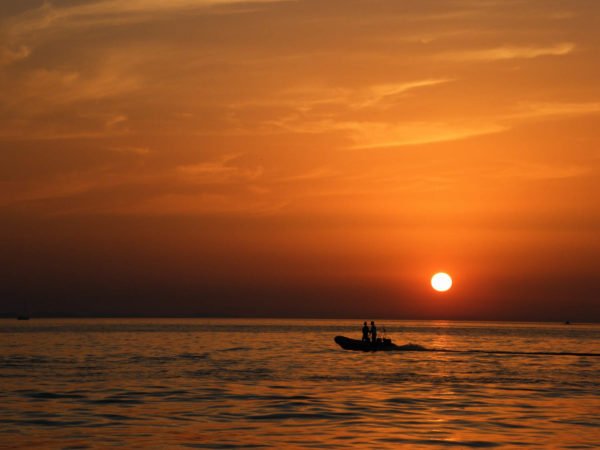 Croatian sunset.